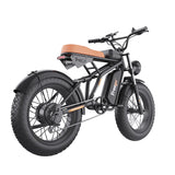 Freego F1 Pro Fat Tires Off Road Electric Bike 1400W Powerful Motor 7 Speed